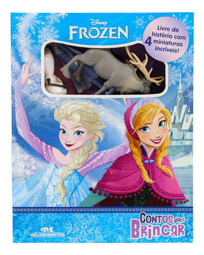 Frozen: Contos para Brincar, de () Disney Enterprises, Inc.. Série Contos para Brincar Editora Melhoramentos Ltda., capa dura em português, 2020