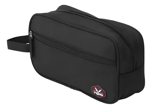 Necessaire Masculina Feminina Grande Maquiagem Viagem Yepp Cor Preta