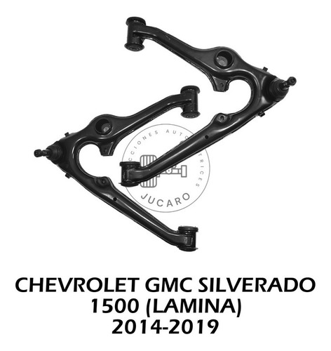 Par De Horquilla Inferior Chevrolet Gmc Silverado 1500 14-19