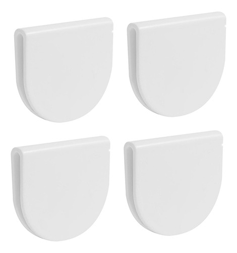 4x Clips Para Cortina De Ducha, Suministros Duraderos Para