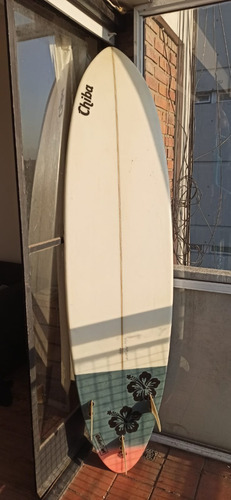 Imagen 1 de 9 de Tabla De Surf Funboard 7'4  + 3 Quillas Desm + Funda Phantom