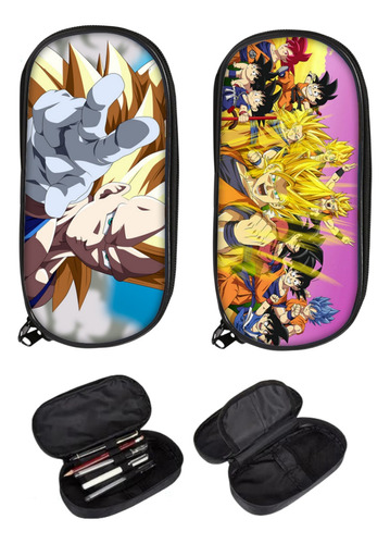 Estuche Estudiante Gran Capacidad Dragon Ball 2 Piezas