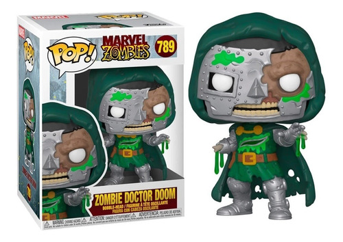 Dr. Doom Zombie Funko Pop #789 Marvel Zombies 4 Fantasticos 