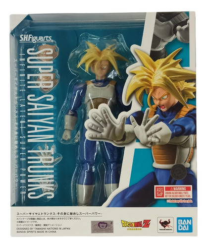 Bandai Dragon Ball Z Sh Figuarts Saiyan Trunks Super Power