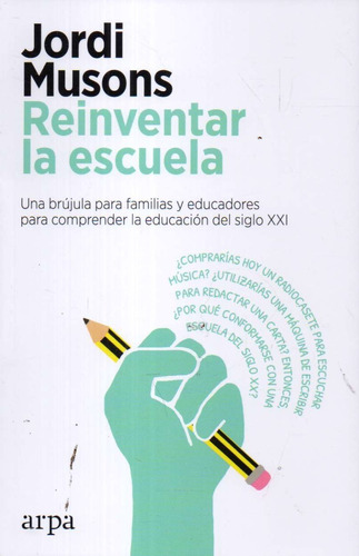 Reinventar La Escuela Jordi Musons 