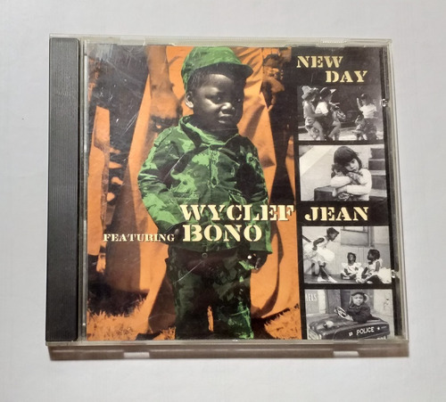 Wyclef Jean Ft. Bono - New Day - Cd Importado / Kktus