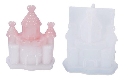 Molde De Castillo De Silicona Molde Artesanal De Diy Moldes