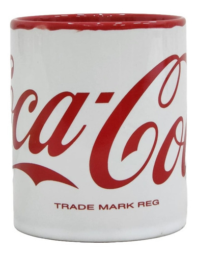 Caneca Porcelana Coca Cola Oficial - Classic 320ml