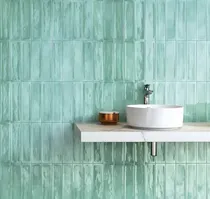 Comprar Cerámica Acuarela Iceland 7,7x30,5 Verde Agua Brillante 