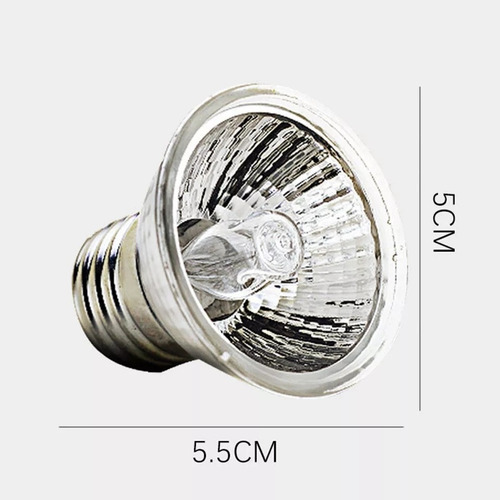 Foco Tipo Dicroico, 50w Para Terrario O Serpentario