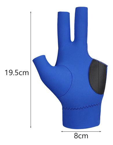 L 2 Guantes De Billar De Tres Dedos For Mujer