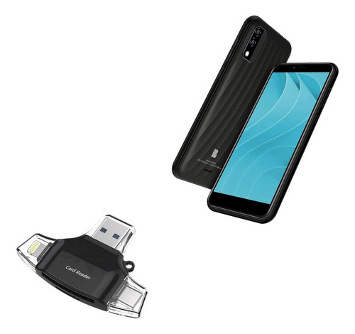 Lector Tarjeta Sd Allreader Microsd Compact Usb Para Blu C5