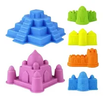 Comprar 5 Moldes Castillos De Arena, Maravillas Del Mundo