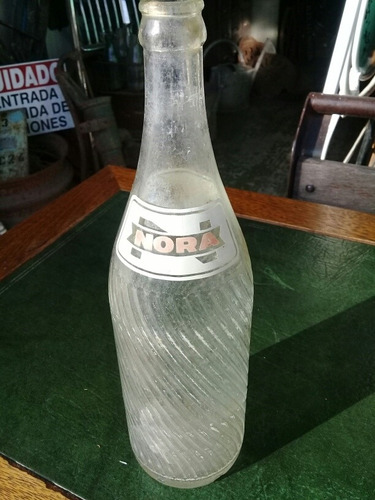 Antigua Botella Gaseosa Nora 750 Cm3