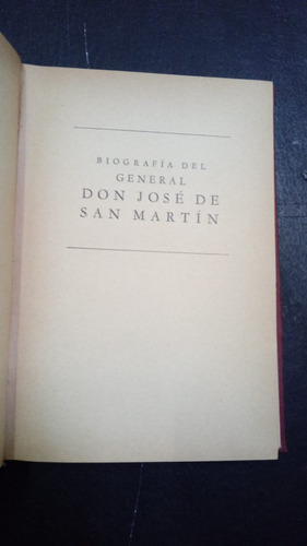 Biografá De San Martín- Gutierrez- Zinny-1945
