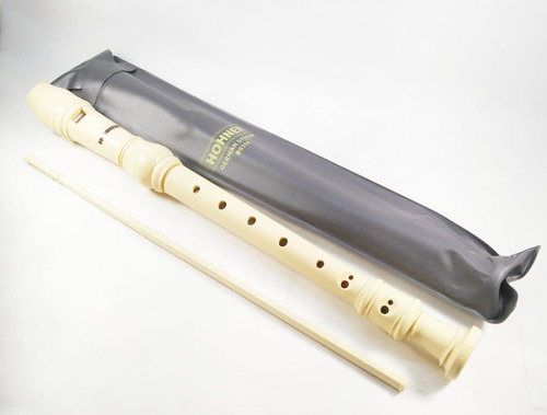 Flauta Dulce Soprano Hohner 3 Cuerpos Alemana C/varilla