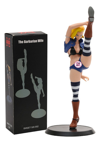 Figura Dragon Ball Z Androide 18 Sexy The Barbarian Wife Pvc