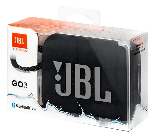 Parlante Portátil Jbl Go 3 Con Bluetooth Color Rojo