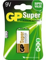 Bateria 9v Alcalina Gp Super