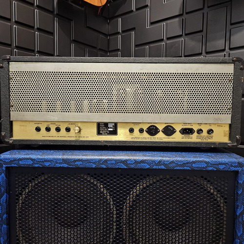 Amplificador Marshall Jcm800 2210 1984 Split Channel 100w Preto (Usado)