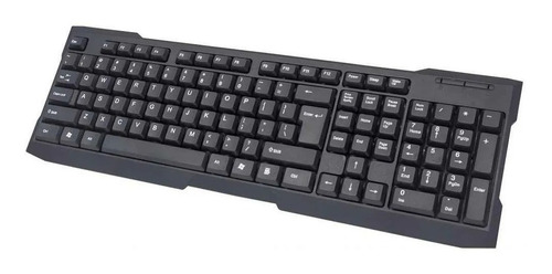 Teclado Manhattan Estandar Usb Color Negro 175708 /v