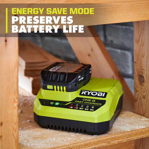 Cargador De Baterías Ryobi One+ Litio 18v Carga Rapida 85w