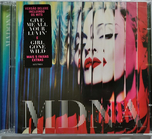 Cd Madonna - Mdna - Duplo - Versão Deluxe Orig Lacr Fábrica.