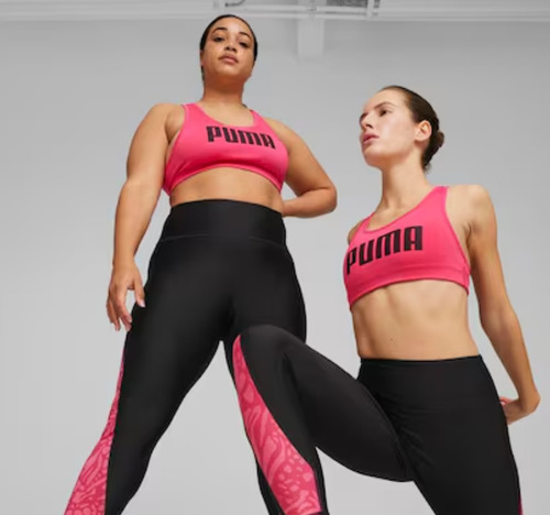 Top Puma Original Deportivo De Mujer Casual Entrenamiento Rosa Chicle S