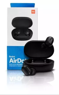 Fone de ouvido in-ear gamer sem fio Xiaomi Redmi AirDots S TWSEJ05LS preto