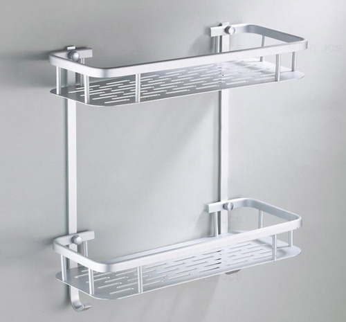 Esquinero Organizador Repisa De Baño Aluminio Ducha Estante