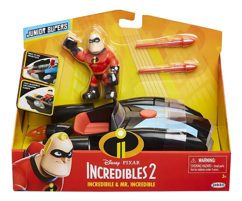 Brinquedo Senhor Incrível Com Carro Incríveis 2 Sunny 1886