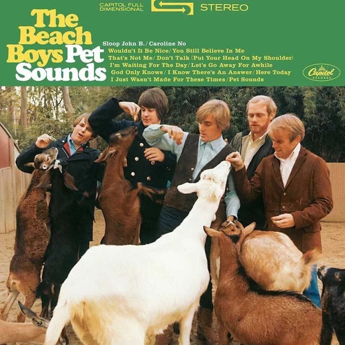 Beach Boys  Pet Sounds Vinilo Estereo Nuevo Cerrado En Stock