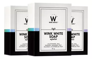 Wink Withe Soap Jabon Wink Withe Blanqueador X 3