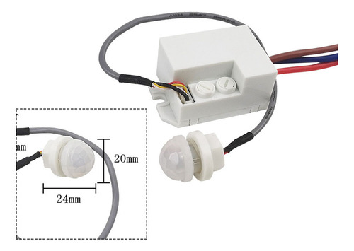 Sensor De Movimiento Infrarrojo De Distancia De Detección Aj