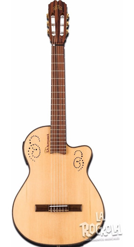 Guitarra Criolla La Alpujarra 300kecn S/boca Fonseca Afinad