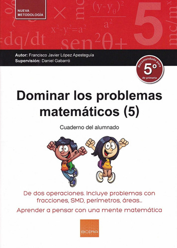 Libro Dominar Los Problemas Matematicos 5º Primaria