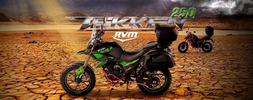 Imagen 4 de 11 de Jawa Rvm Tekken 250 Premium Disp Color Naranja Y Verde