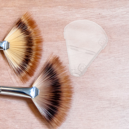 10 Fundas Para Brochas De Maquillaje: Plástico Transparente