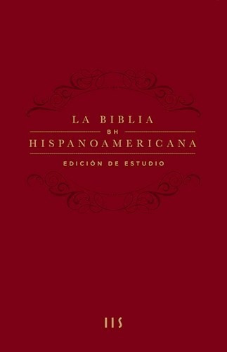 Biblia Hispanoamericana Ed De Estudio - Cuerina Bordo Libr 