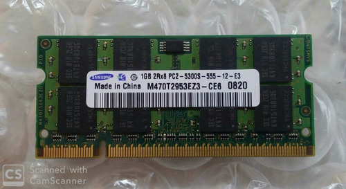 Memoria Ram Laptop Ddr2-667 (usada)