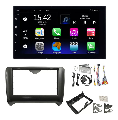 Stereo Pantalla 7 Android Bt + Adaptador Audi Tt 2006/14