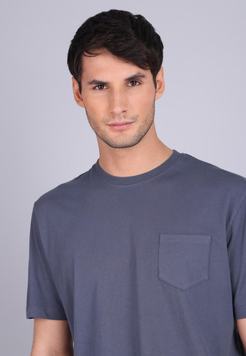 Polera Cuello Redondo Con Bolsillo Arrow Po3089snb