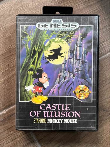 Mickey Mouse Castle Of Ilusión Sega Genesis Completo Caja