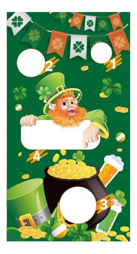 Toss Game Flag Festival Game Banner Banner Sombrero Verde