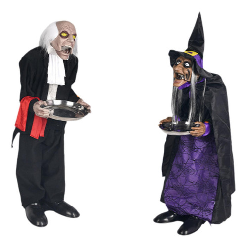 Decoración De Halloween, Figura De Ama De Llaves