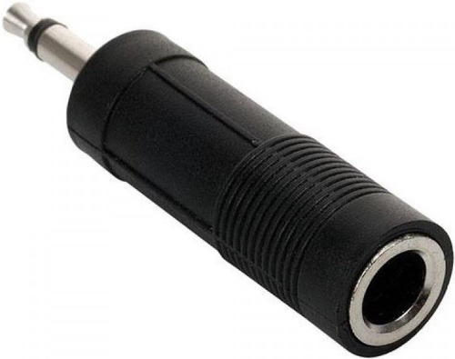 Adaptador Plug Mono 6,35 Ts A Miniplug Mono 3,5mm Ts