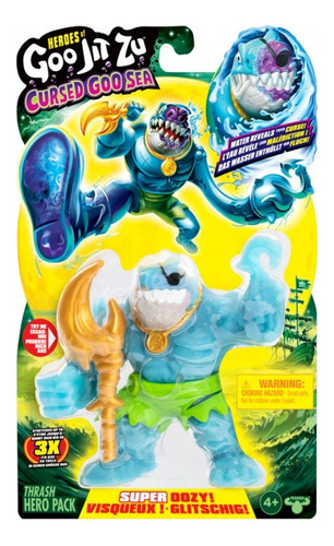 Heroes Of Goo Jit Zu Thrash Hero Pack Deep Goo Sea Bandai 