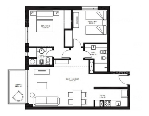 Imagen 19 de 19 de Lux Tower Apartamento Loft En Alquiler Punta Del Este