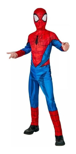Disfraz Hombre Araña Spiderman Niños Entrega Ya Talla S