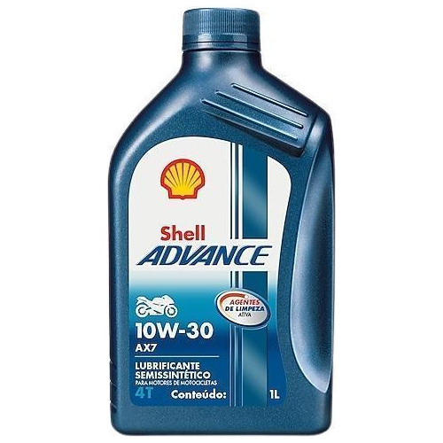 Shell Advance Ax7 10w40 4t Semissintético Api Sm